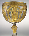 The Attarouthi Treasure - Chalice, Silver and gilded silver, Byzantine