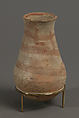 Jug, Earthenware, slip decoration, Coptic