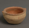 Pot, Earthenware, slip decoration, Coptic