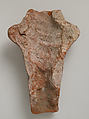 Fragment of a Female Figure, Earthenware, Coptic