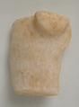 Vessel Fragment, Alabaster, Coptic
