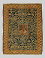 Carpet with Coat of Arms, Wool, Spanish