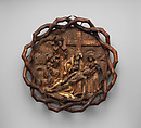 The Crown of Thorns with the Lamentation or Pietà, Oak, originally painted and gilded, French or South Netherlandish