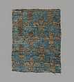 Textile with Brocade, Silk, metal thread, French or Italian