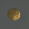 Gold Coin of the Parisii, Gold, Celtic