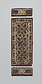 Coptic Panels, Wood; inlaid with bone, Egyptian (Fatimid, Coptic)