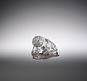 Rock crystal Statuette of a Lion, Rock crystal, North African (Carthage)