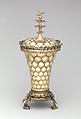 Covered Beaker, Attributed to Hans Greiff (German, active ca. 1470–died 1516 Ingolstadt), Silver, gilt, German