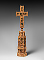 Cross, Attributed to George Laskaris (Giorgios Laskaris), Boxwood, Byzantine