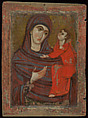Icon of the Virgin and Child, Hodegetria variant, Byzantine or Crusader (13th century), Tempera on wood, Byzantine or Crusader