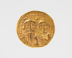 Solidus of Heraclius and Heraclius Constantine, Gold, Byzantine