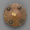 Morse with Saint Francis Receiving the Stigmata, Gilded copper, silver, translucent enamel, parchment, glass gems, Italian
