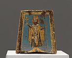 Chalice Case, Painted wood, Coptic (Egypt)