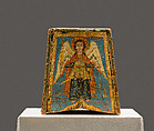 Chalice Case, Painted wood, Coptic (Egypt)