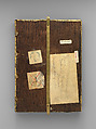 Book Cover, Ivory, champlevé enamel, copper gilt on wood support, French