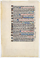 Manuscript Leaf from a Royal Psalter, Tempera and gold on parchment, British
