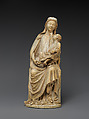 Virgin and Child, Elephant ivory, North French