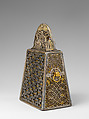 The Bell of Saint Patrick Shrine, Elkington &amp; Co. (British, Birmingham, 1829–1963), Bronze, gold, silver, gems, Irish
