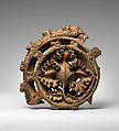 Boss or Volute, Oak with traces of polychromy and gilding, British or South Netherlandish