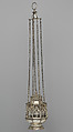 Censer, Silver, raised and cast, Swiss