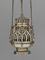Censer, Silver, raised and cast, Swiss