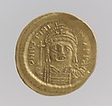 Gold Solidus of Justinian I (527–65), Gold, Byzantine