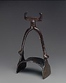 Stirrup, Iron with copper alloy inlay, Anglo-Scandinavian