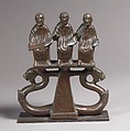 Chariot Mount with Three Figures, Copper Alloy, Late Roman or Byzantine