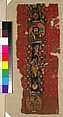 Textile Fragment, Linen, wool, Byzantine