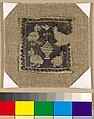 Textile Fragment, Linen, wool, Byzantine