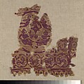 Textile Fragment, Linen, wool, Byzantine