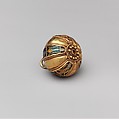 Spherical Pendant or Button, Cloisonné enamel and gold, Byzantine