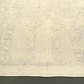 Altarcloth, Sophia, Hadewigis, and Lucardis, Linen embroidered with satin, chain, chevron, and Roumanian stitches, German