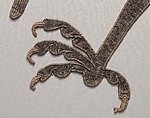 Altar Cloth or Podea, Silk, embroidery, Byzantine