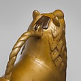 Aquamanile in the Form of a Lion, Copper alloy, glass inlays, North German