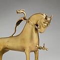 Aquamanile in the Form of a Horse, Copper alloy, German