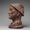 Reliquary Bust of Saint Yrieix, Silver and gilded silver with rock crystal, gems, and glass, French