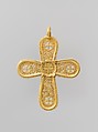 Gold Cross Pendant, Gold, Byzantine
