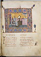 Jaharis Byzantine Lectionary, Tempera, gold, and ink on parchment; leather binding, Byzantine