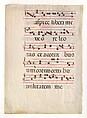 Manuscript Leaf with Entry into Jerusalem on Palm Sunday in an Initial D, from a Gradual, Bartolomeo di Domenico di Guido (Italian, 1430–1521), Tempera, ink, and gold on parchment, Italian