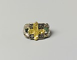 Finger Ring, Silver, partial-gilt, niello, Kyivan Rus’