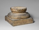 Column Base, Marble (Parian ?), Northeast Italian