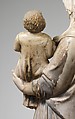 Standing Virgin and Child, Marble (Pentelic marble), with traces of polychromy and gilding, North Italian