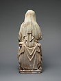 Enthroned Virgin and Child, Marble (Lunense marble from Carrara), Italian