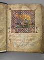 Jaharis Byzantine Lectionary, Tempera, gold, and ink on parchment; leather binding, Byzantine