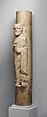 Column Statue of an Apostle, Stone (Encrinite), North Italian