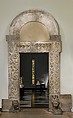 Doorway from the Church of San Nicolò, San Gemini, Marble (Lunense marble from Carrara), Central Italian