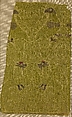 Textile Fragment with brocade with Bird, Dragon, and Palmette Motifs, Silk and metallic threads, Italian
