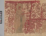 Altar Frontal with Deesis, Silk and metal thread, Eastern European (Romanian (?))