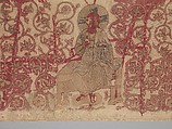 Altar Frontal with Deesis, Silk and metal thread, Eastern European (Romanian (?))